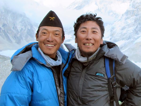 Sano Babu Sunuwar and Lakpa Tsheri Sherpa